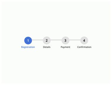Stepper | Michelin Design System