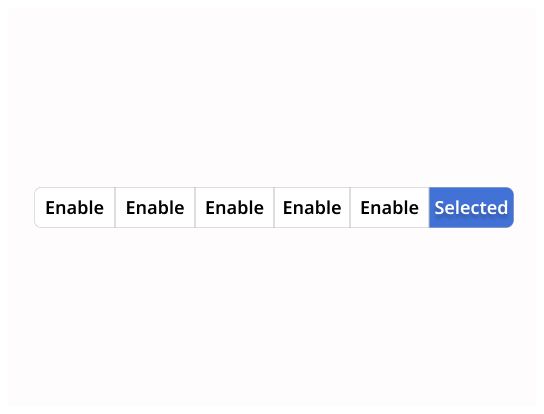 Segmented buttons | Michelin Design System